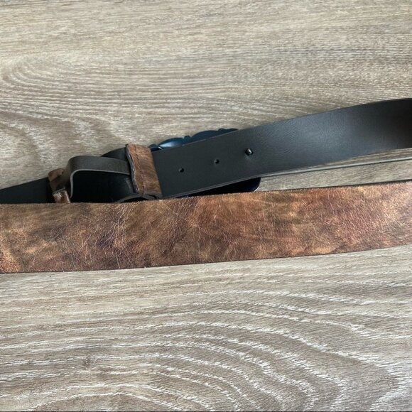 Western  style Buckle Belt - Picture 4 of 12